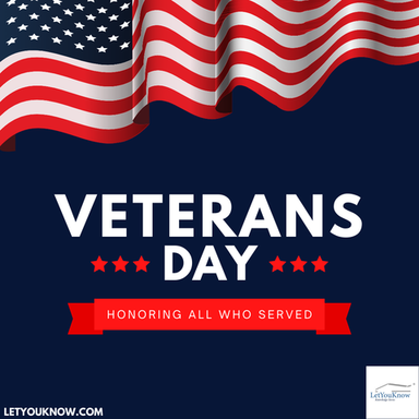 Navy Blue & Red American Veterans Day Instagram Po